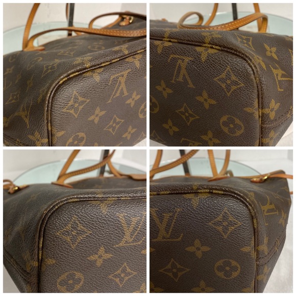 💯 Louis Vuitton MONOGRAM PM NEVERFULL TOTE SHOULDER BAG - Picture 9 of 16